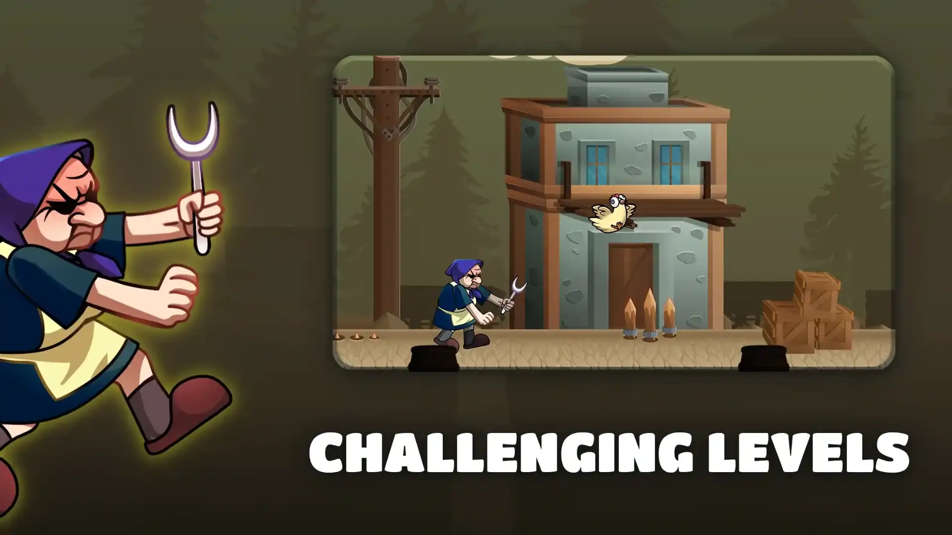 Challenging levels